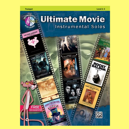 Ultimate Movie Instrumental Solos Trumpet Bk/Ola