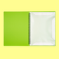 Rondofile 10 Page Music Jot (Green)