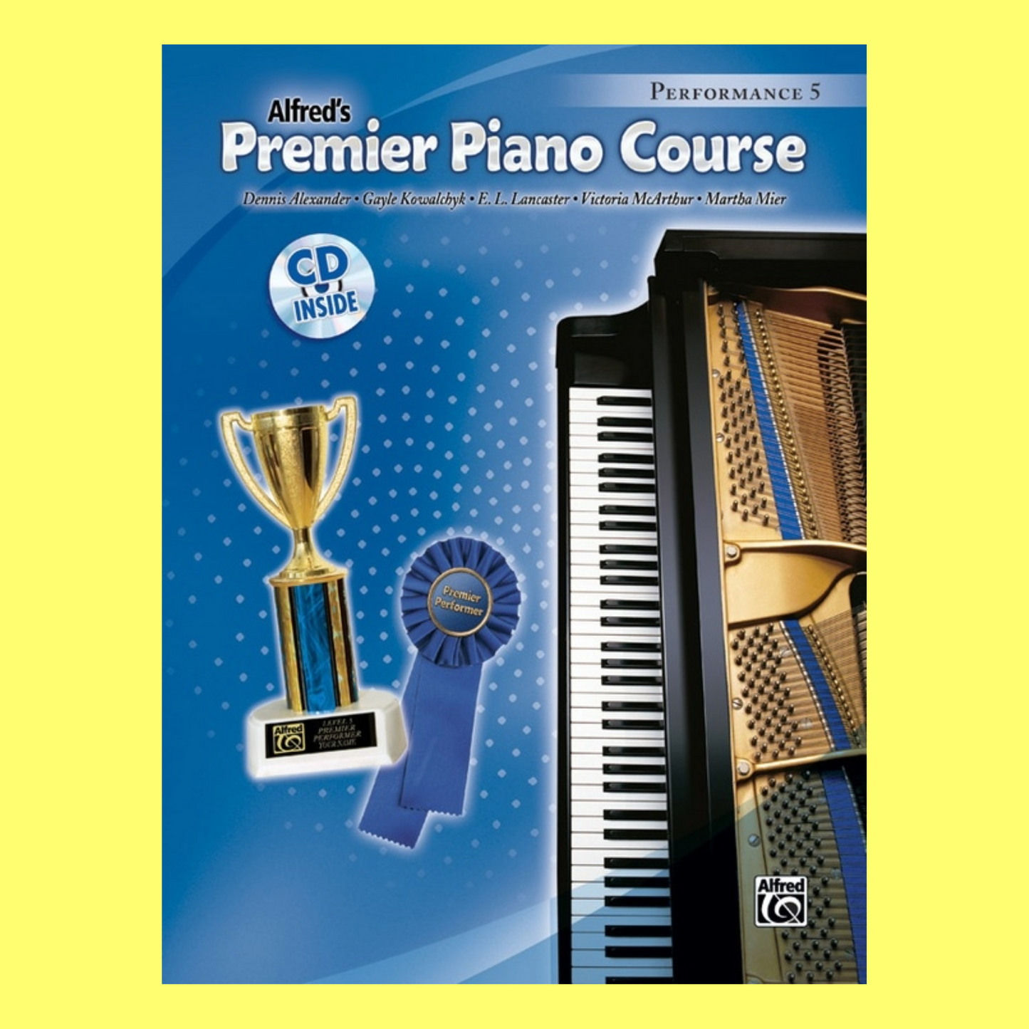 Alfred's Premier Piano Course - Performance Book 5 (Book and Cd)