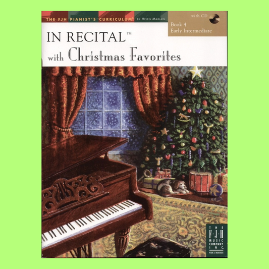 In Recital With Christmas Favorites Book 4 (Book/Cd)
