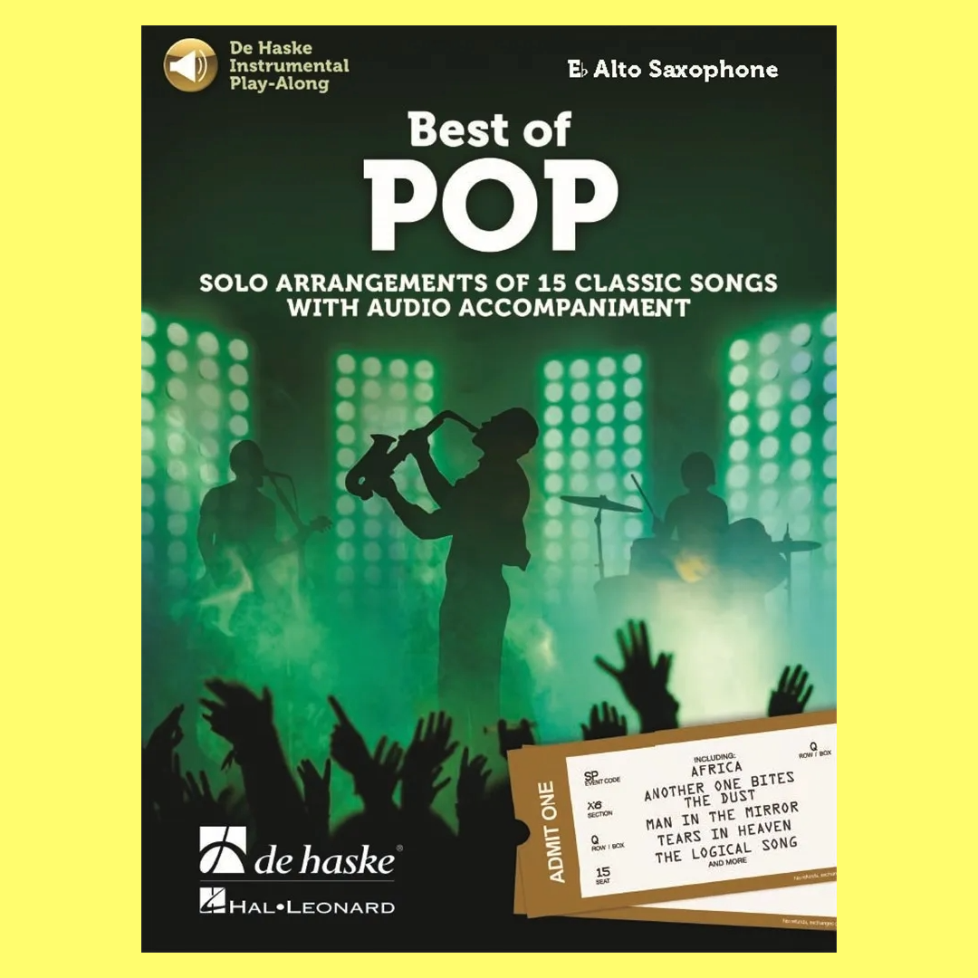 Best Of Pop Alto Saxophone Book/Ola