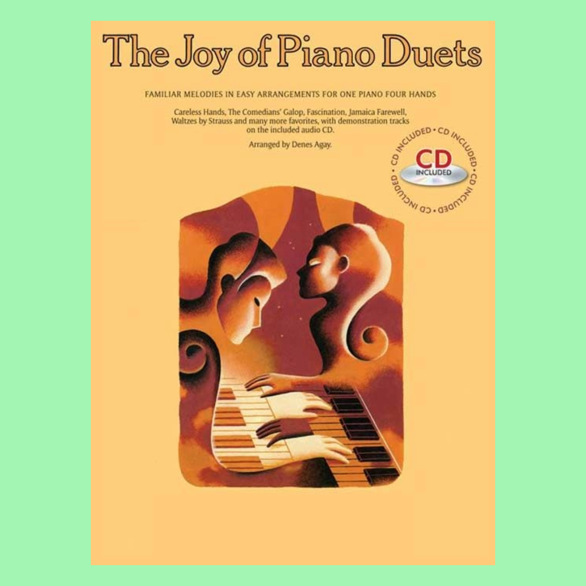 The Joy Of Piano Duets Book/Ola (34 Duets)