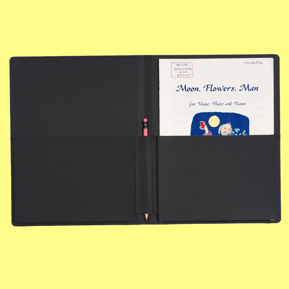 Rondofile Fine Folder (Great for Band/Orchestra Performances)