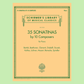 35 Sonatinas By 10 Composers For Piano Book