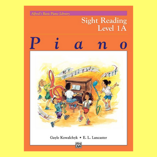 Alfred's Basic Piano Library - Sight Reading Level 1A Book