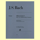 JS Bach - Sonatas Volume 1 Authentic Sonatas for Flute with Piano Accompaniment Book