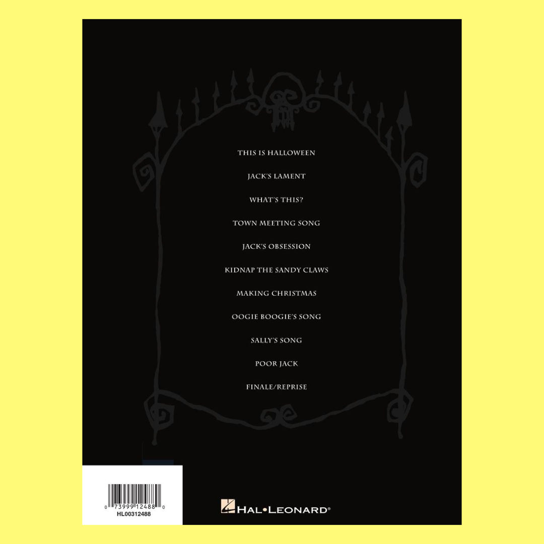 Nightmare Before Christmas - PVG Songbook
