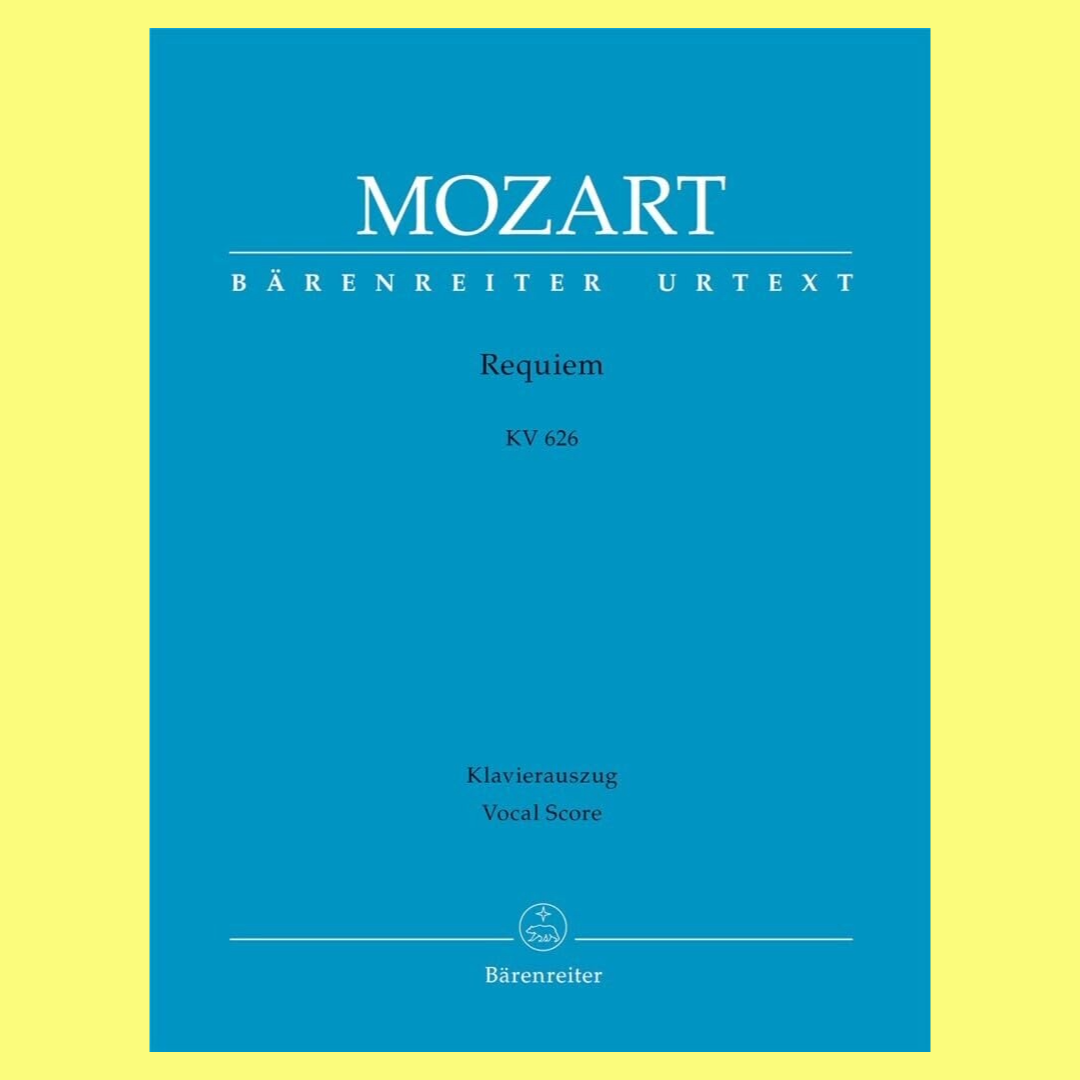 Mozart - Requiem K 626 Vocal Score