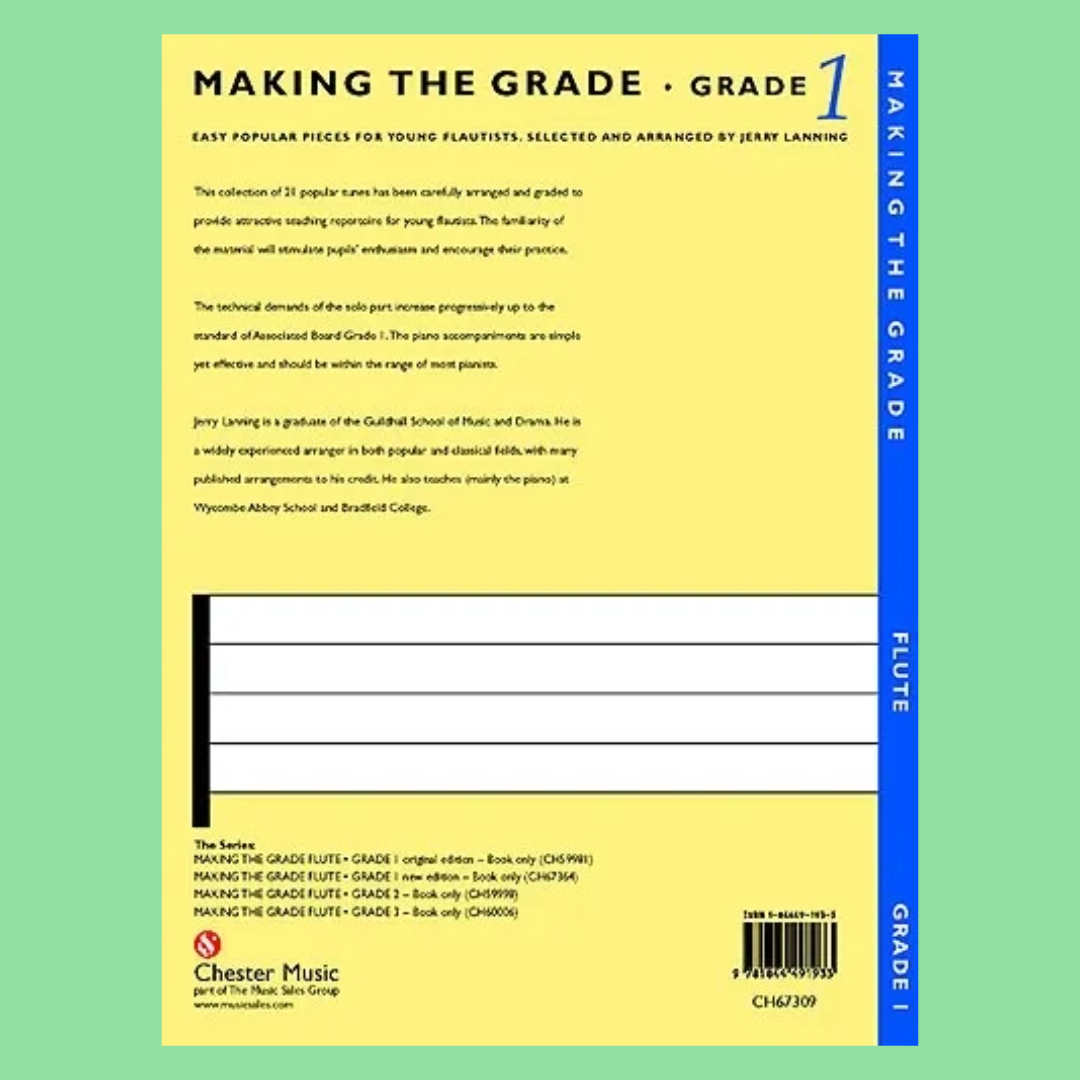Making The Grade 1 Flute/Piano Bk/Cd New Edition