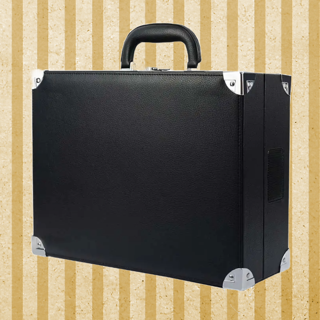Turntable Briefcase MBeat 60's Style Retro Briefcase USB Turntable – Music2u.com.au