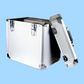 Vinyl Record Case with Aluminium Trim