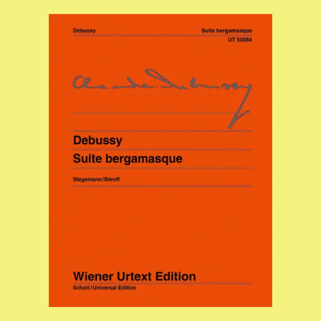 Debussy - Suite Bergamasque Piano Urtext
