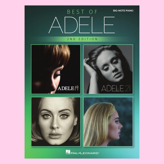 Best Of Adele For Big Note Piano 2Nd Edition