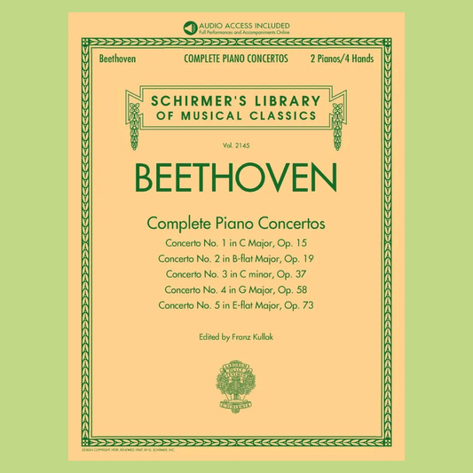 Beethoven - Complete Piano Concertos Bk/Ola