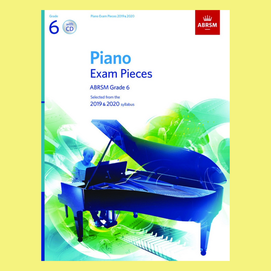 Abrsm Piano Exam Pieces 2019-2020 Gr 6 Bk/Cd