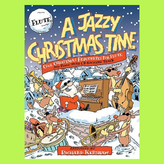 A Jazzy Christmas Time Flute Bk/Cd