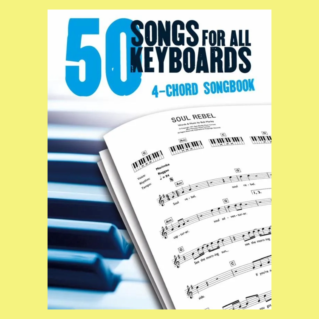 50 Songs For All Keyboards 4 Chord Songbook