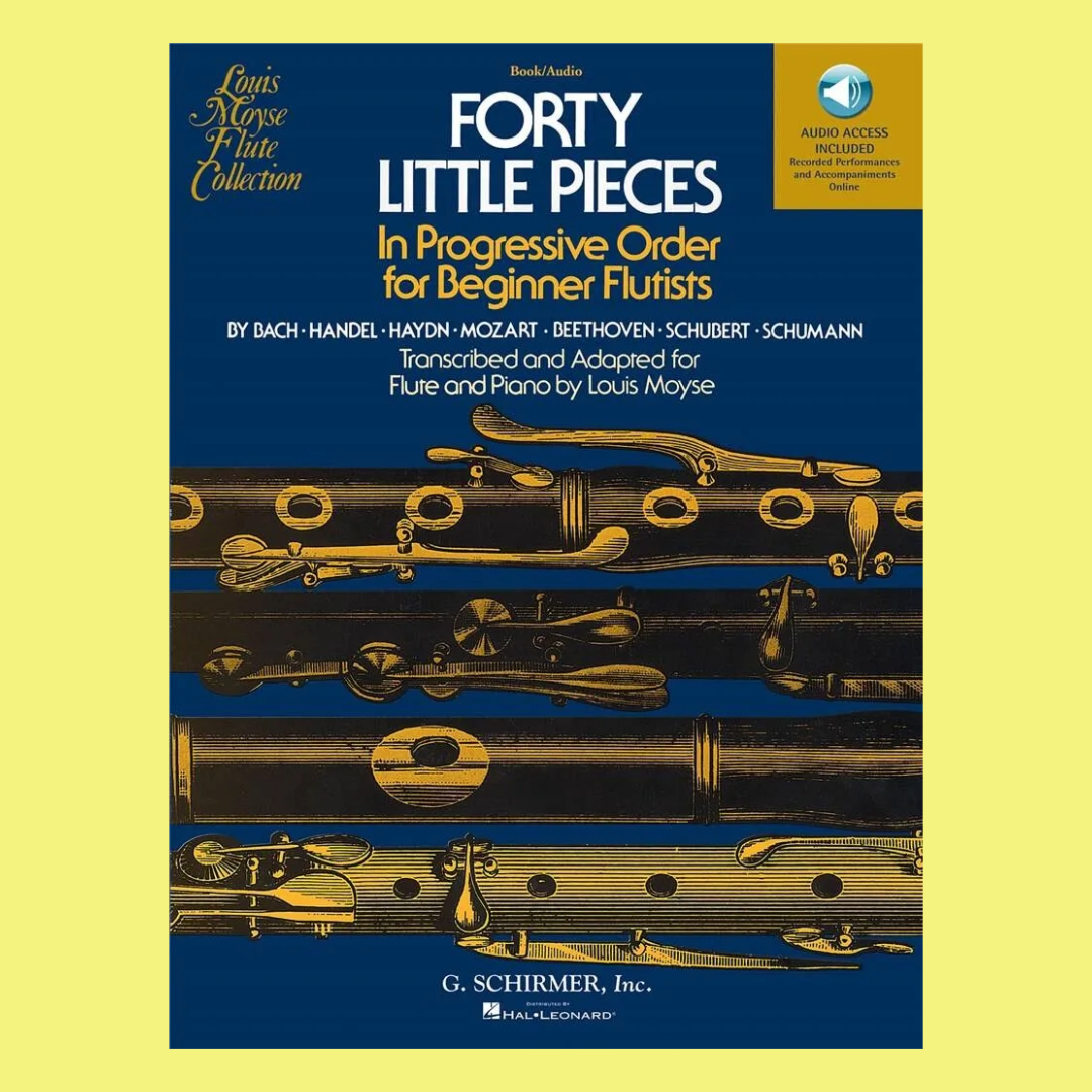 40 Little Pieces For Flute/Piano Bk/Ola