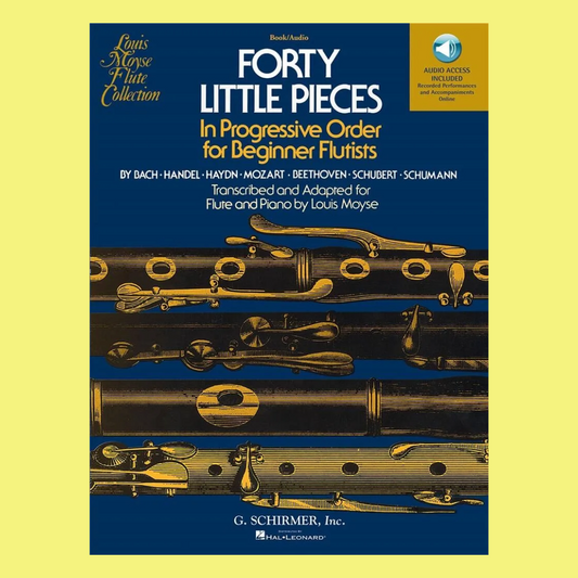 40 Little Pieces For Flute/Piano Bk/Ola