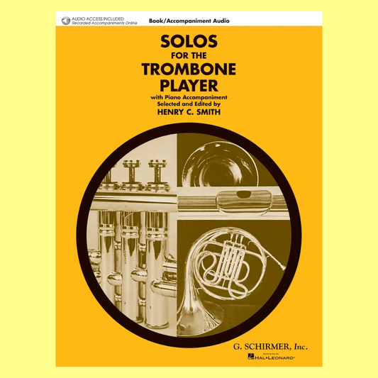 Solos For The Trombone Player Trombone/Piano Bk/Ola