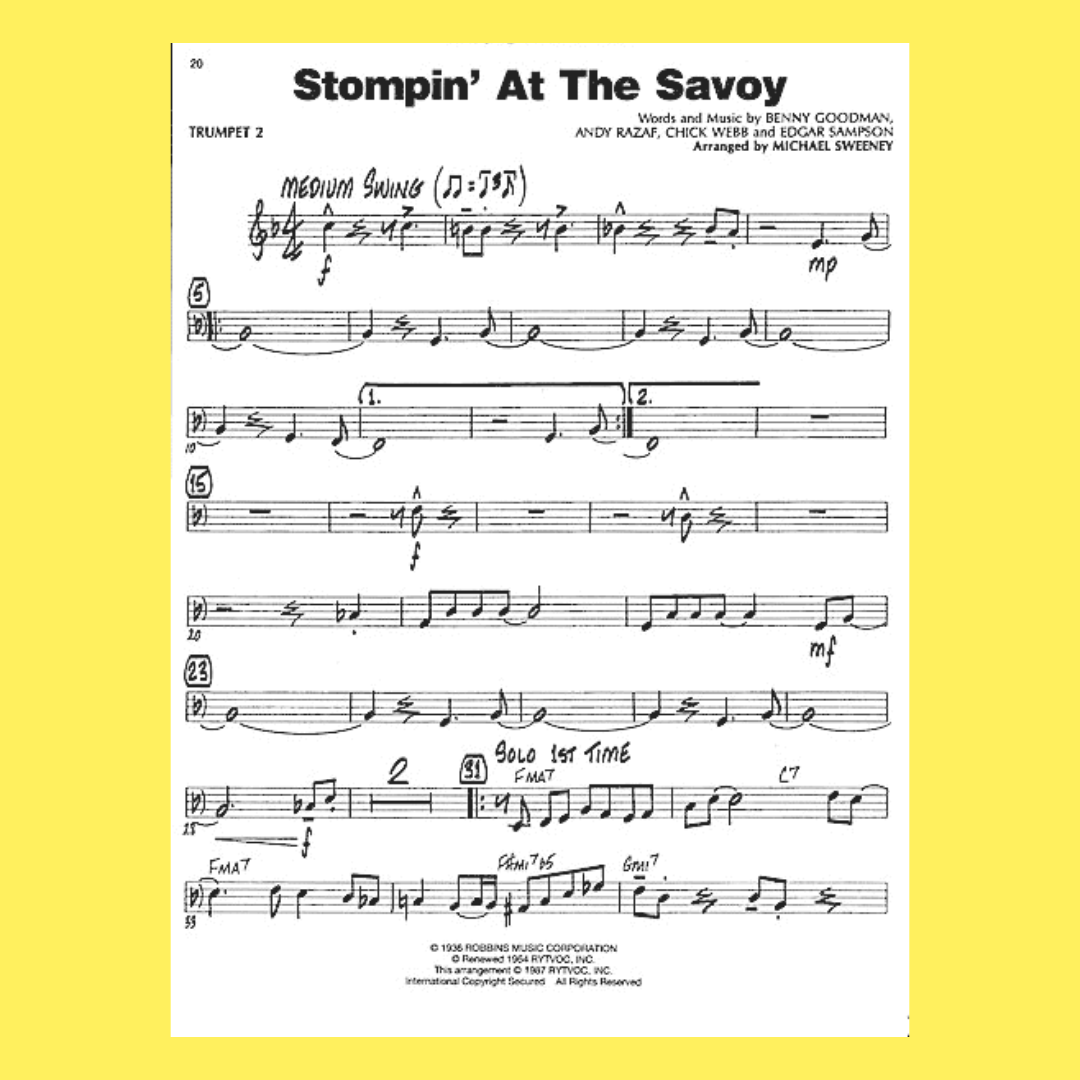 Easy Jazz Classics - Trumpet 2 Book