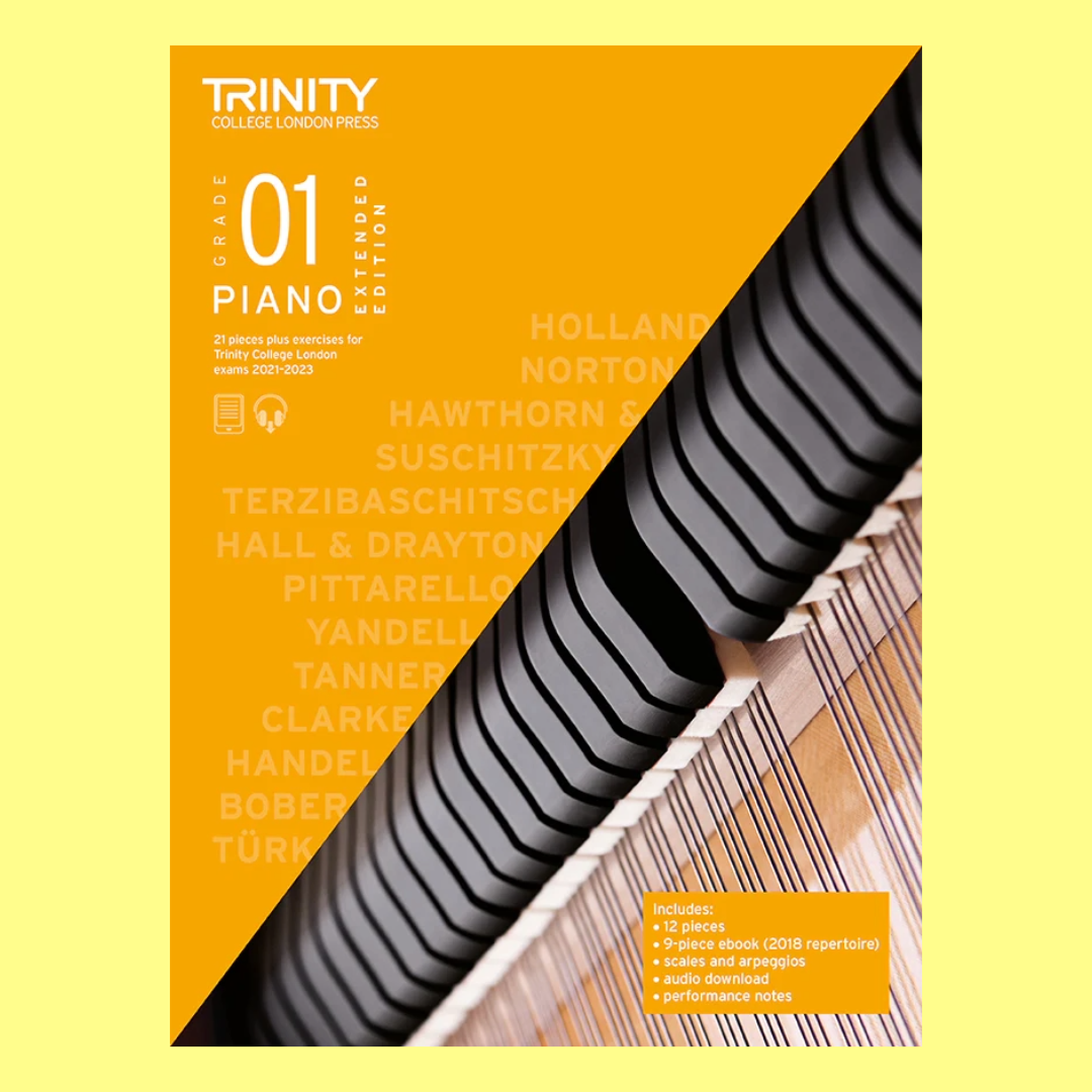Trinity Piano Pieces & Exercises 2021-23 Gr 1 Extended