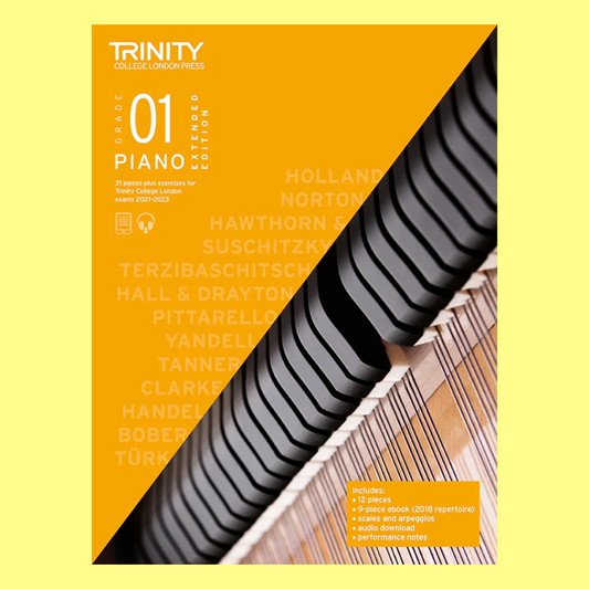 Trinity Piano Pieces & Exercises 2021-23 Gr 1 Extended