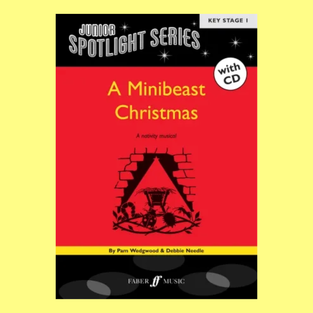Pam Wedgwood - A Minibeast Christmas Musical Vocal Book/Cd