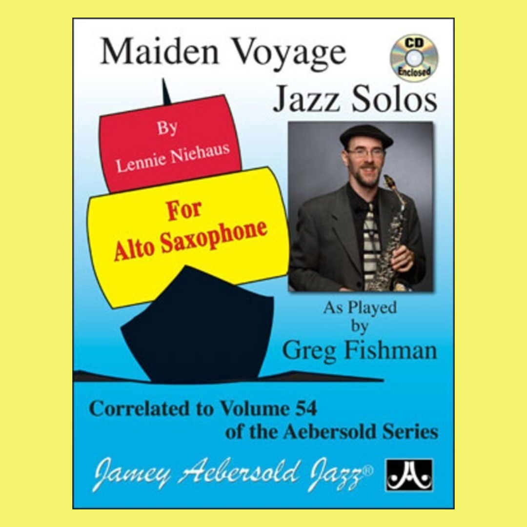 Maiden Voyage - Jazz Solos For Alto Saxophone Book/Cd