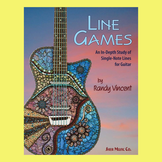 Randy Vincent - Line Games For Guitar Book
