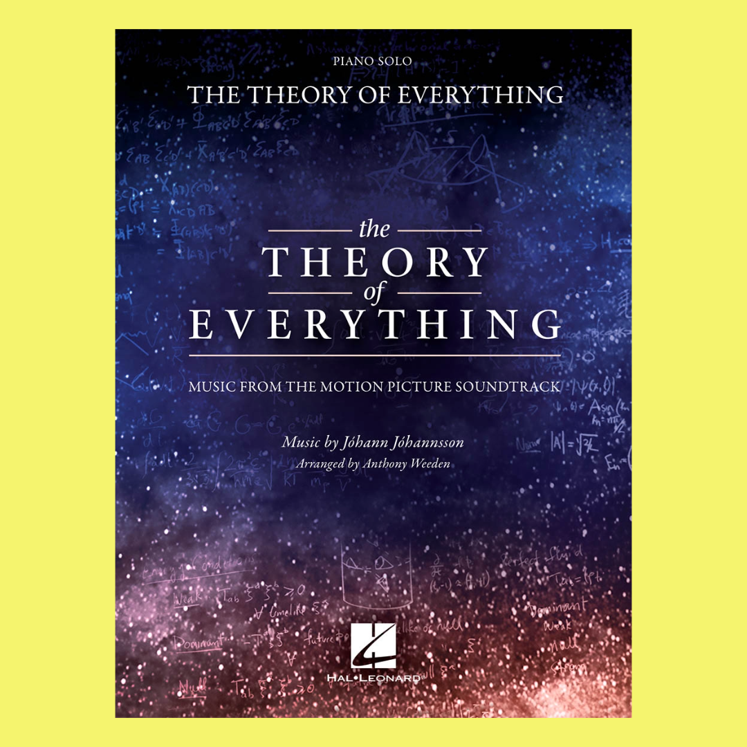 Theory Of Everything - Piano Solo Book