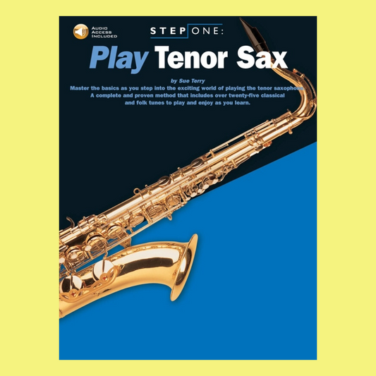 Step One - Play Tenor Saxophone Book/Ola