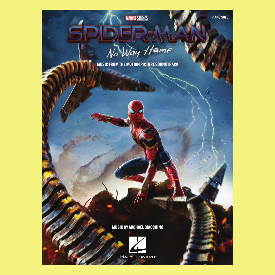 Spider Man - No Way Home Movie Soundtrack Piano Solo Book