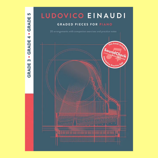 Ludovico Einaudi - Graded Pieces for Piano Grade 3-5 Book