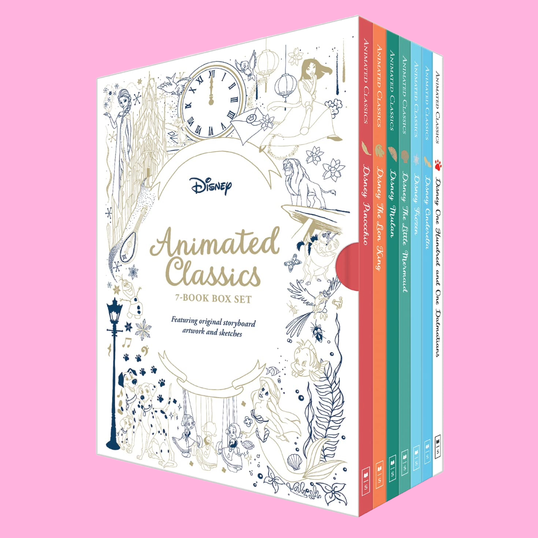 Animated Classics: 7-Book Box Set (Disney) - Schoastic – Music2u