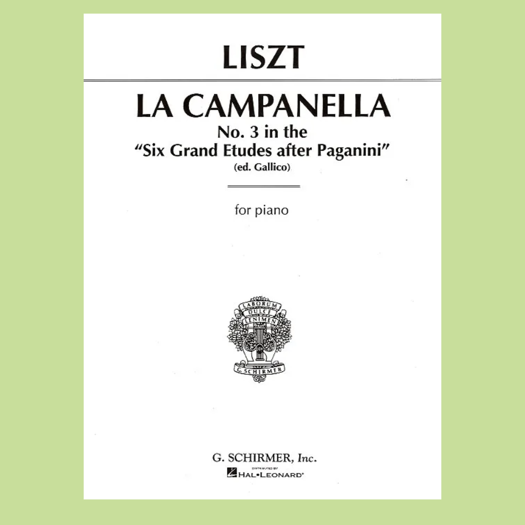 Liszt - La Campanella For Piano