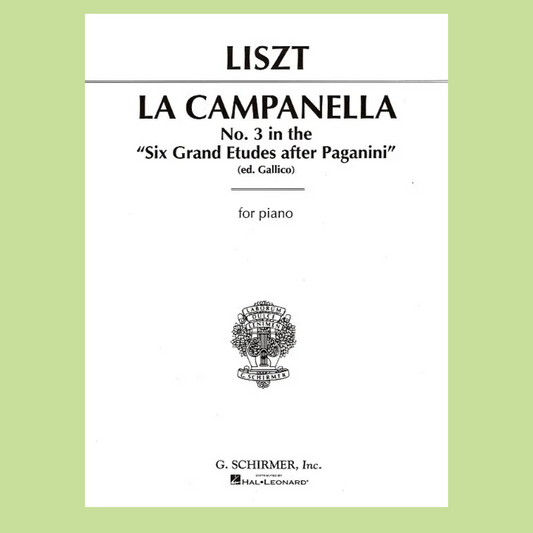 Liszt - La Campanella For Piano