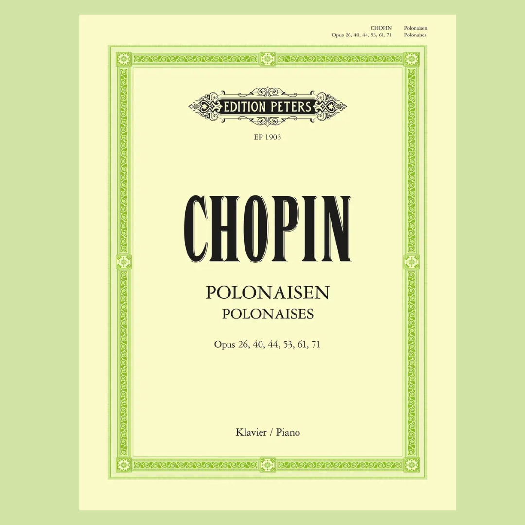 Chopin - Polonaises For Piano Ed Scholtz/Pozniak