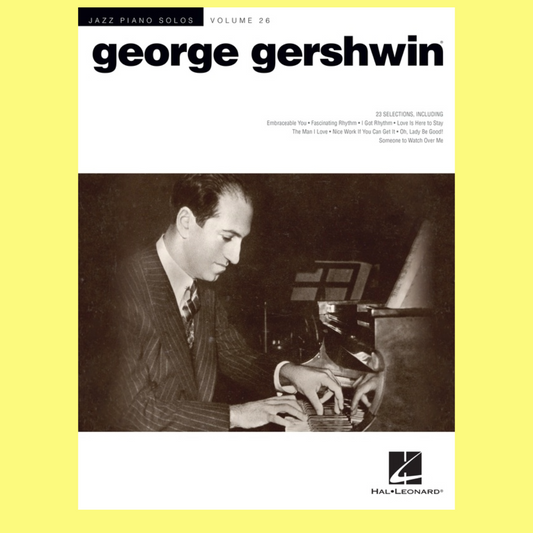 George Gershwin - Jazz Piano Solos Volume 26 Book