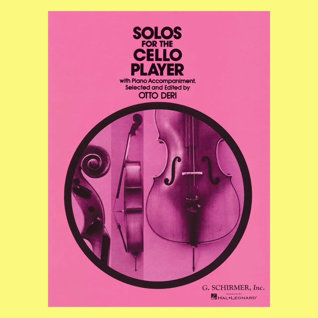 Solos For The Cello Player Cello/Piano