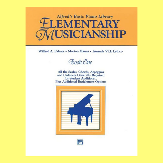 Alfred's Basic Piano Elementary Musicianship - Book 1