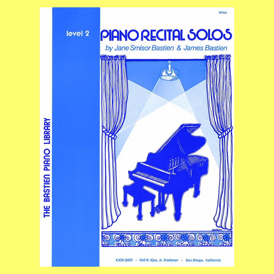 Bastien Piano Recital Solos- Level 2 Book