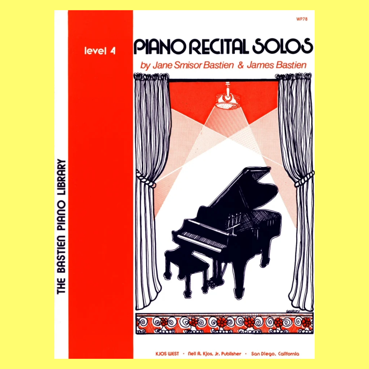 Bastien Piano Recital Solos- Level 4 Book