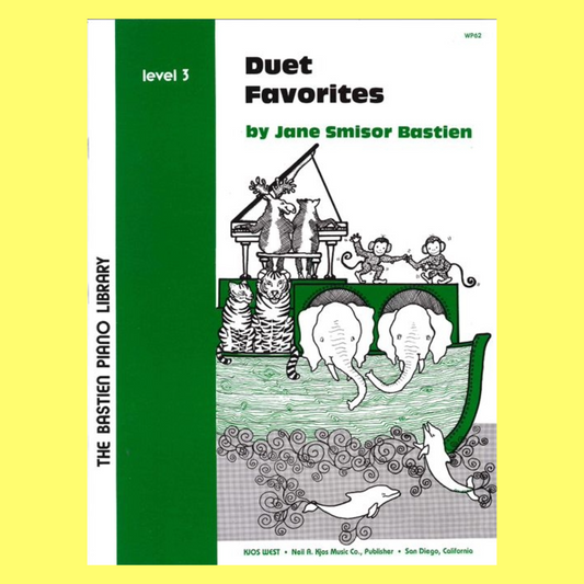 Bastien Duet Favorites - Level 3 Book
