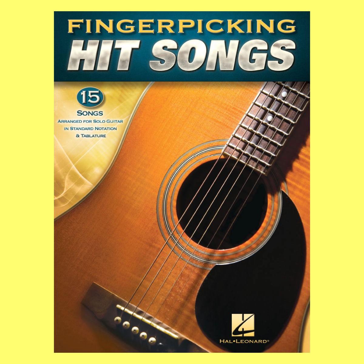 Fingerpicking Hit Songs Guitar Tab Book