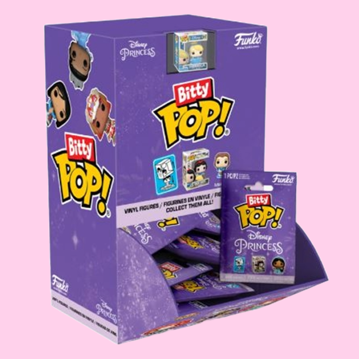 Pop Vinyl - Disney Princess - Bitty Pop! Blind Bag Assortment (SENT AT RANDOM)