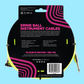 Ernie Ball 5.5 Metre Braided Straight / Angle Instrument Cable (Neon Yellow)