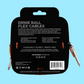 Ernie Ball Flex Instrument Cable Straight/Straight 10ft - Orange