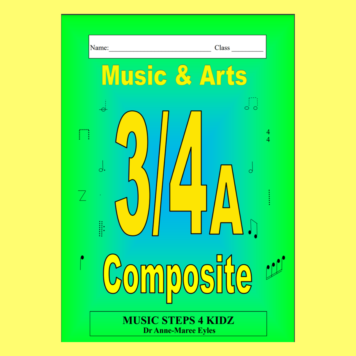 Music Stepz 4 Kidz - Music Composite Workbook Bundle (Prep-Year 6)