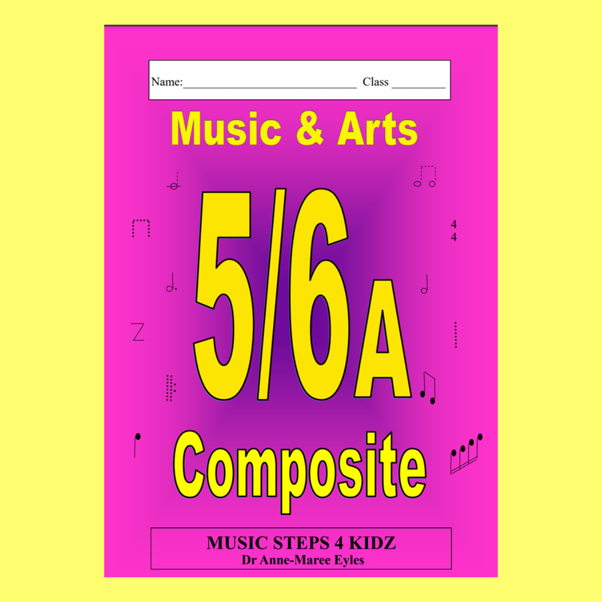 Music Stepz 4 Kidz - Music Composite Workbook Bundle (Prep-Year 6)